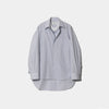 double-front finx stripe shirt-blue-