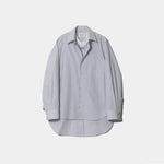 double-front finx stripe shirt-blue-
