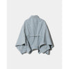 double-end recycling denim blouson-saxe-