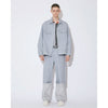 double-end recycling denim blouson-saxe-