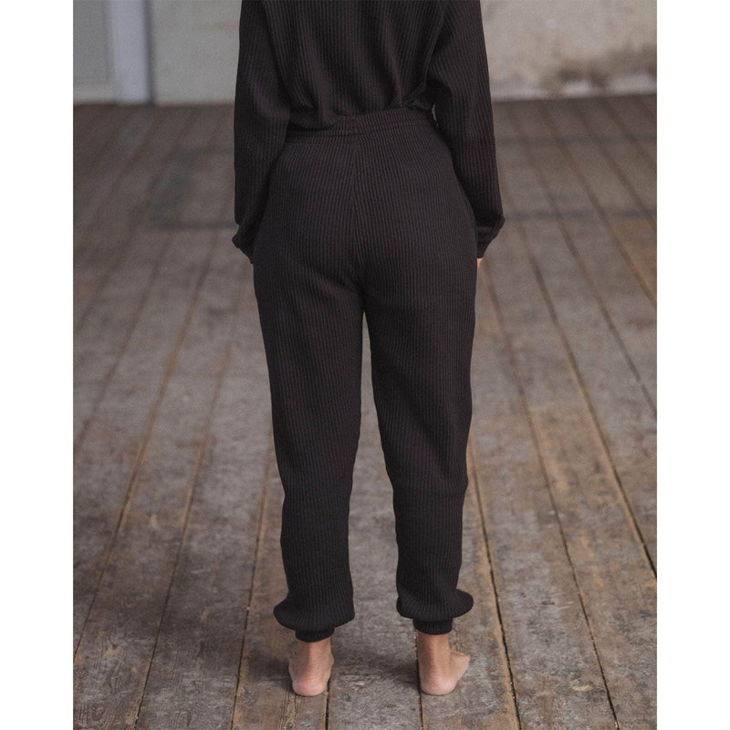SWEAT PANTS -BLACK-