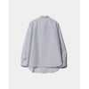 double-front finx stripe shirt-blue-