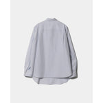 double-front finx stripe shirt-blue-