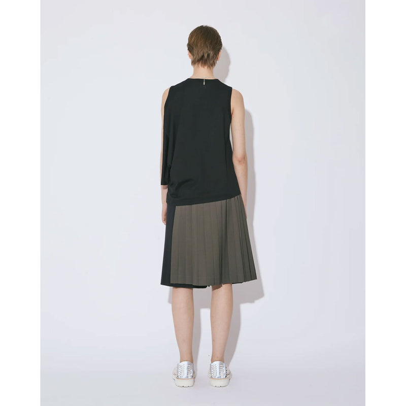 double-neck 60/- jersey T-shirt-black