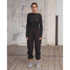 SWEAT PANTS -BLACK-
