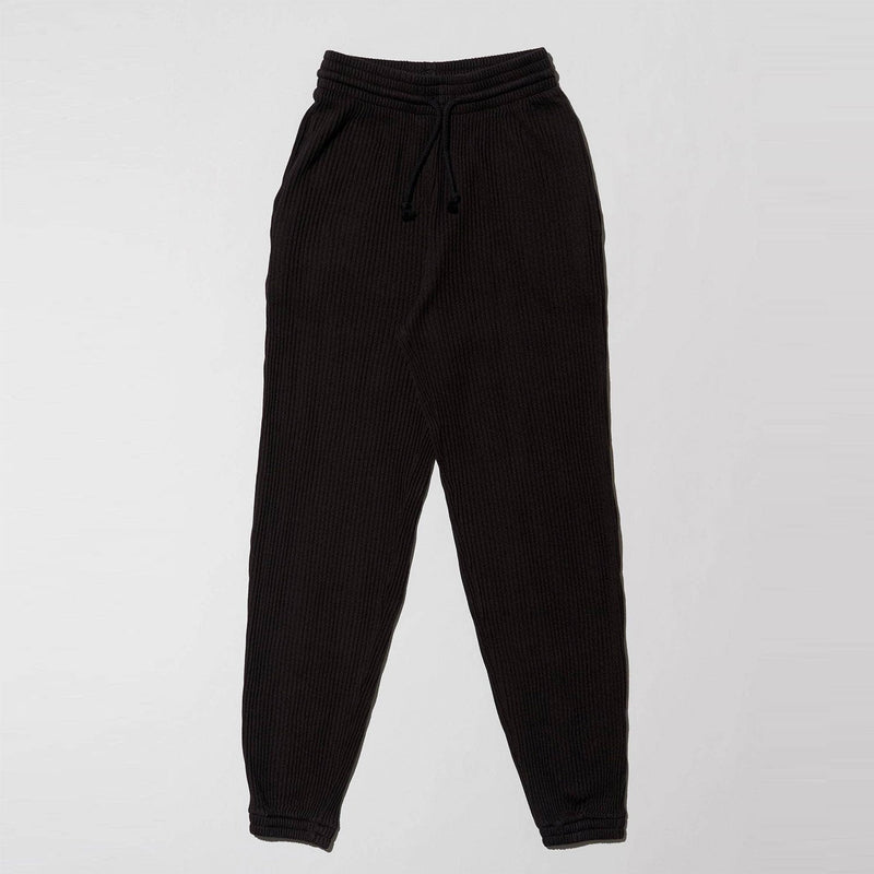 SWEAT PANTS -BLACK-