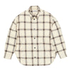 FLANNEL BUTTON-UP SHIRT JACKET