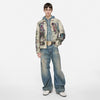 JACKET TROMPE L'OEIL PRINT