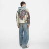 JACKET TROMPE L'OEIL PRINT