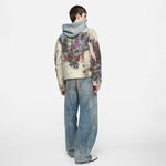 JACKET TROMPE L'OEIL PRINT