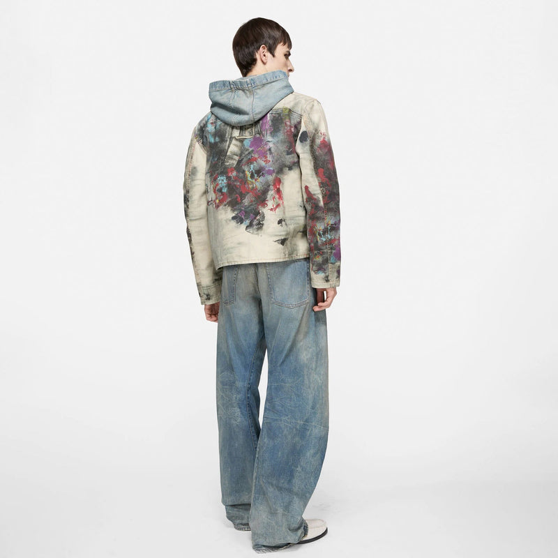 JACKET TROMPE L'OEIL PRINT