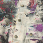 JACKET TROMPE L'OEIL PRINT