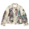 JACKET TROMPE L'OEIL PRINT