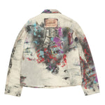 JACKET TROMPE L'OEIL PRINT
