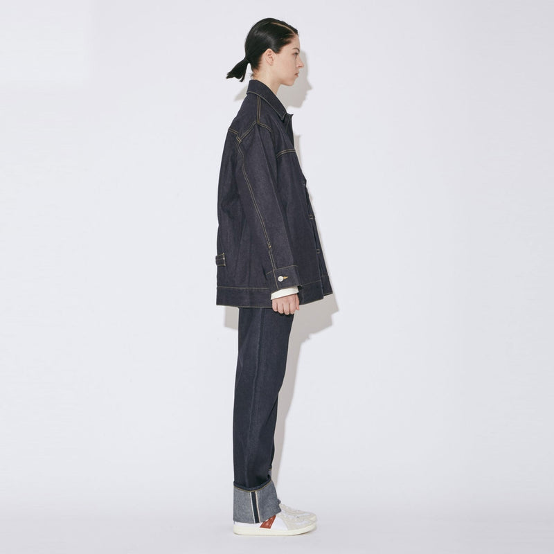 selvedge denim big blouson