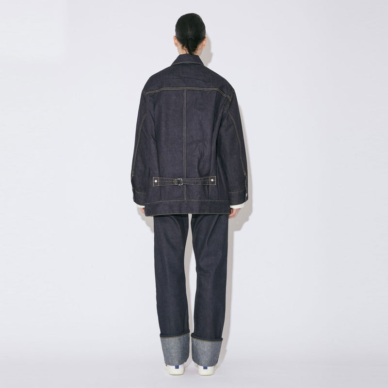 selvedge denim big blouson