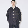 selvedge denim big blouson