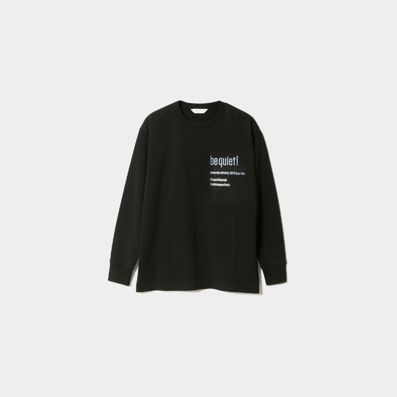 suvin compact jersey typography long T