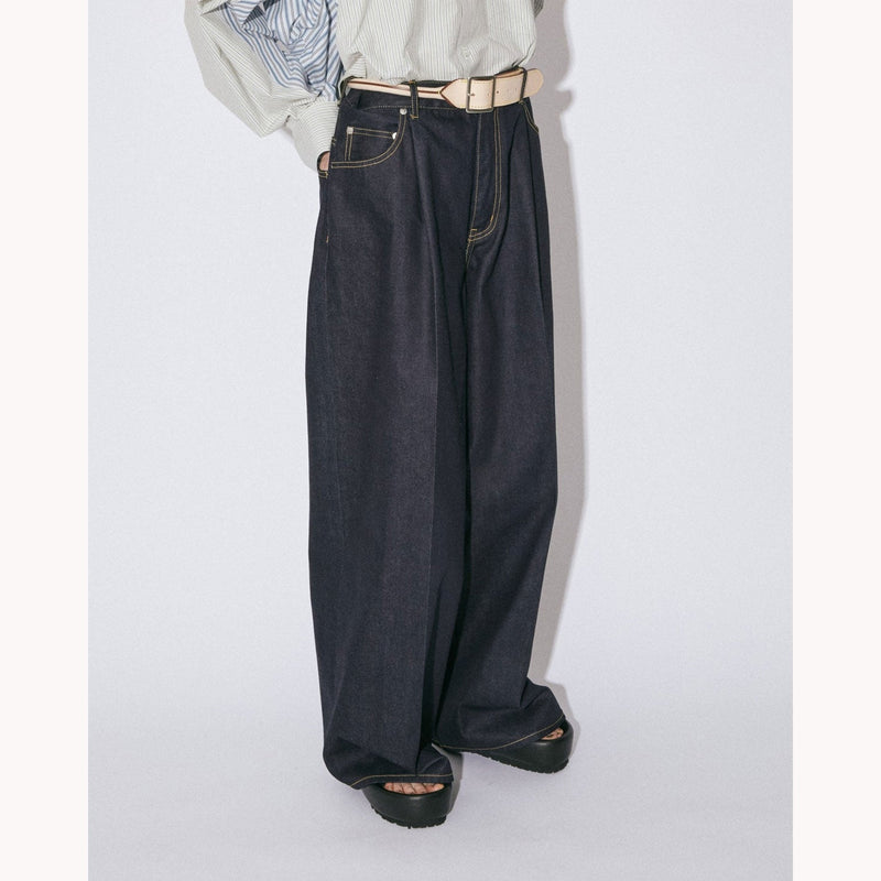 selvedge denim trousers fit