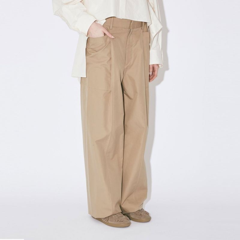 finx weather cloth bow silhouette pants