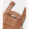 large market bag in shrink leather