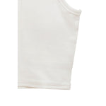 LOGO SLIM TANK TOPS-WHITE-