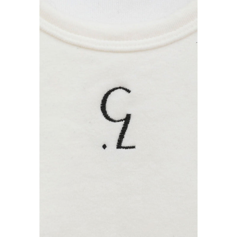 LOGO SLIM TANK TOPS-BLACK-