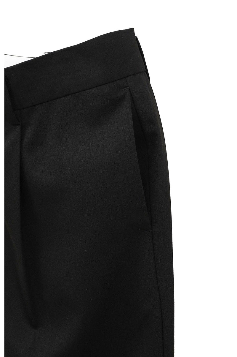 WAIST BELT DAD PANTS ブラック WAIST BELT DAD PANTS-BLACK- – THEMARKET