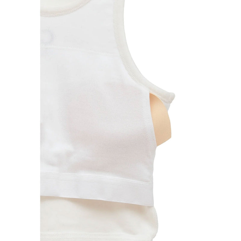 LOGO SLIM TANK TOPS-BLACK-
