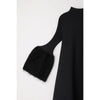 POTTERY PILE GLITTER LONG BELL SLEEVE FLARE MINI DRESS