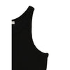 LOGO SLIM TANK TOPS-BLACK-