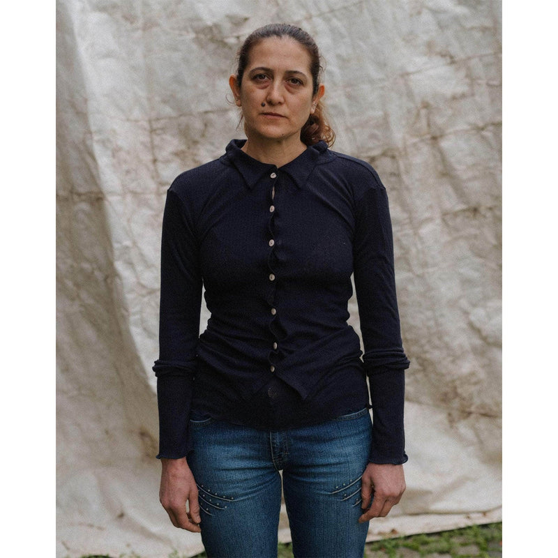 COSME SHIRT-MURANO NAVY-
