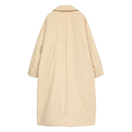 COLOR DOWN CHESTER COAT-IVORY-