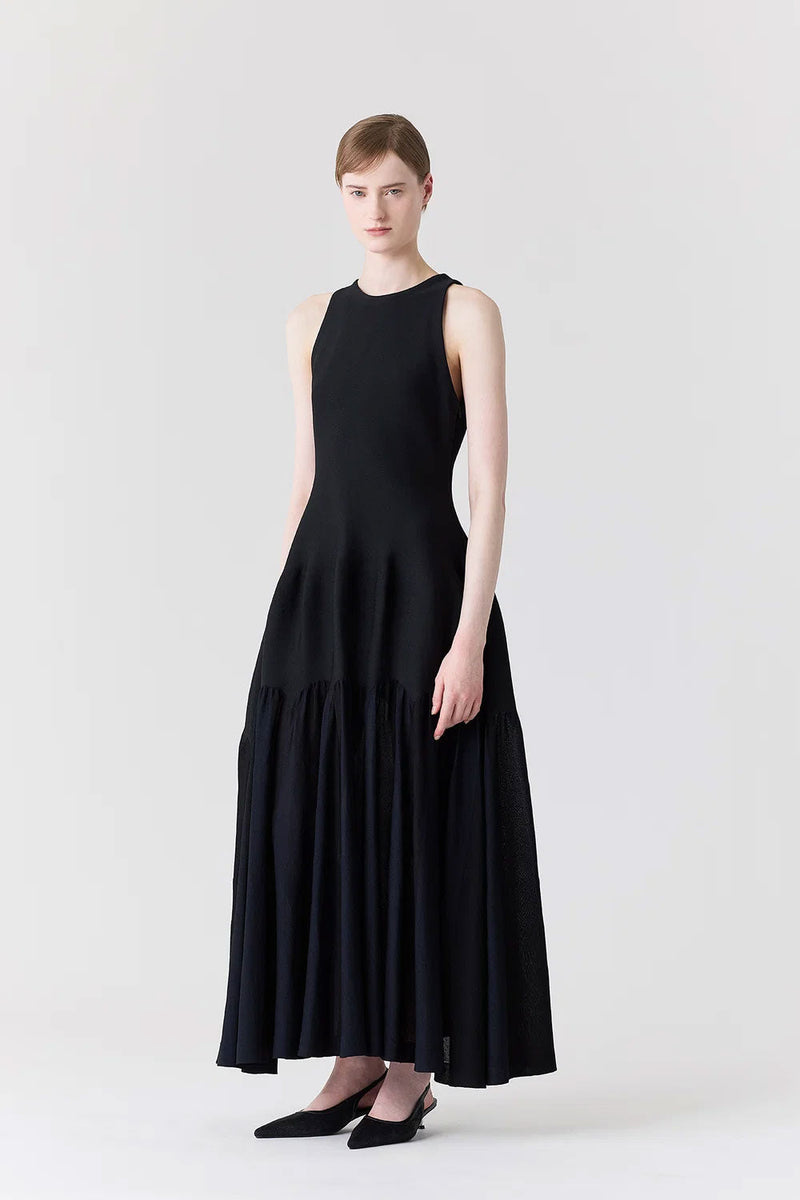 ARCHED SLEEVELESS DRESS – THEMARKET