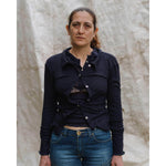 COSME SHIRT-MURANO NAVY-