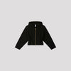 TW MILAN CROPPED HOODIE JACKET-BLACK-