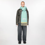 WOOL MOHAIR SCARF NARROW