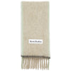 WOOL MOHAIR SCARF NARROW