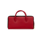 Long Zip Around Wallet With Handle -RED-
