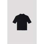 PORTRAIT SHORT SLEEVE TOP-WHITE-
