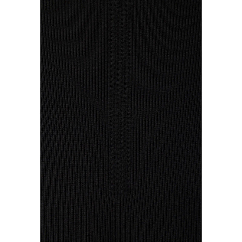 PORTRAIT SHORT SLEEVE TOP-BLACK-