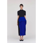 PORTRAIT SHORT SLEEVE TOP-BLACK-