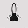 STRATA DRAWSTRING GUSSET BAG-BLACK-