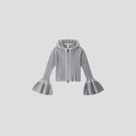 HYPHA LUCENT HOODIE JACKET -WHITE/NAVY-