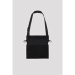 STRATA DRAWSTRING GUSSET BAG-BLACK-