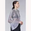 HYPHA LUCENT HOODIE JACKET -WHITE/NAVY-