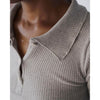 DUAL POLO-GREY MELANGE-