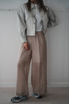 BALLOON SLEEVE WHITE DENIM JACKET/TYPE2