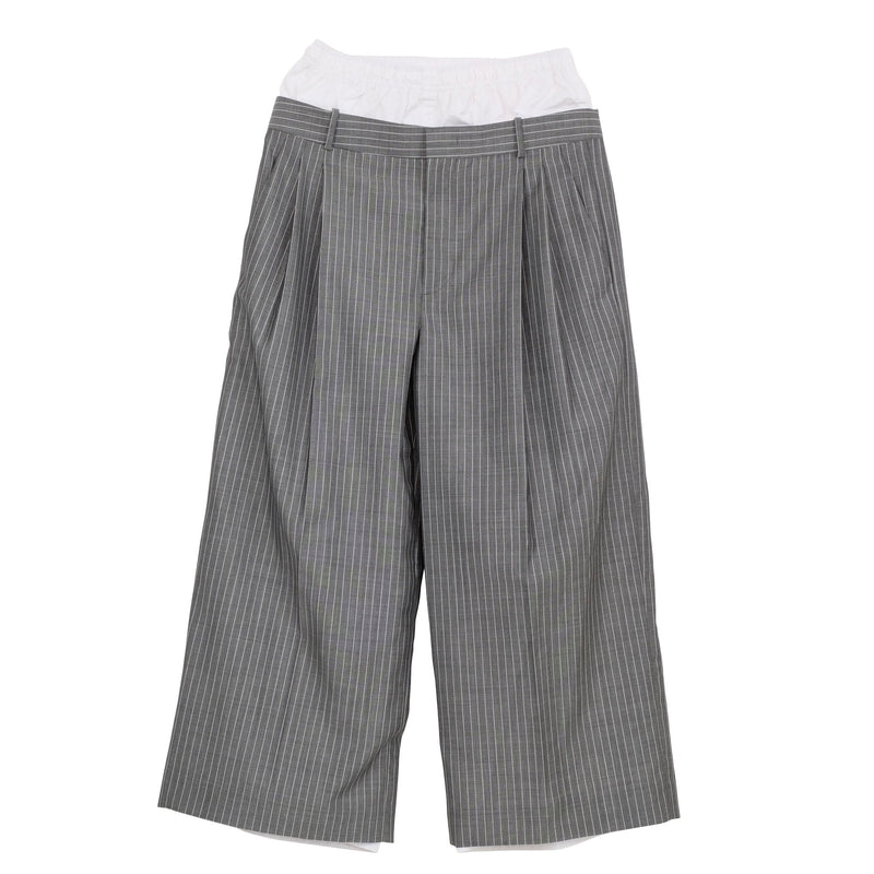 DOUBLE WAIST TROUSERS