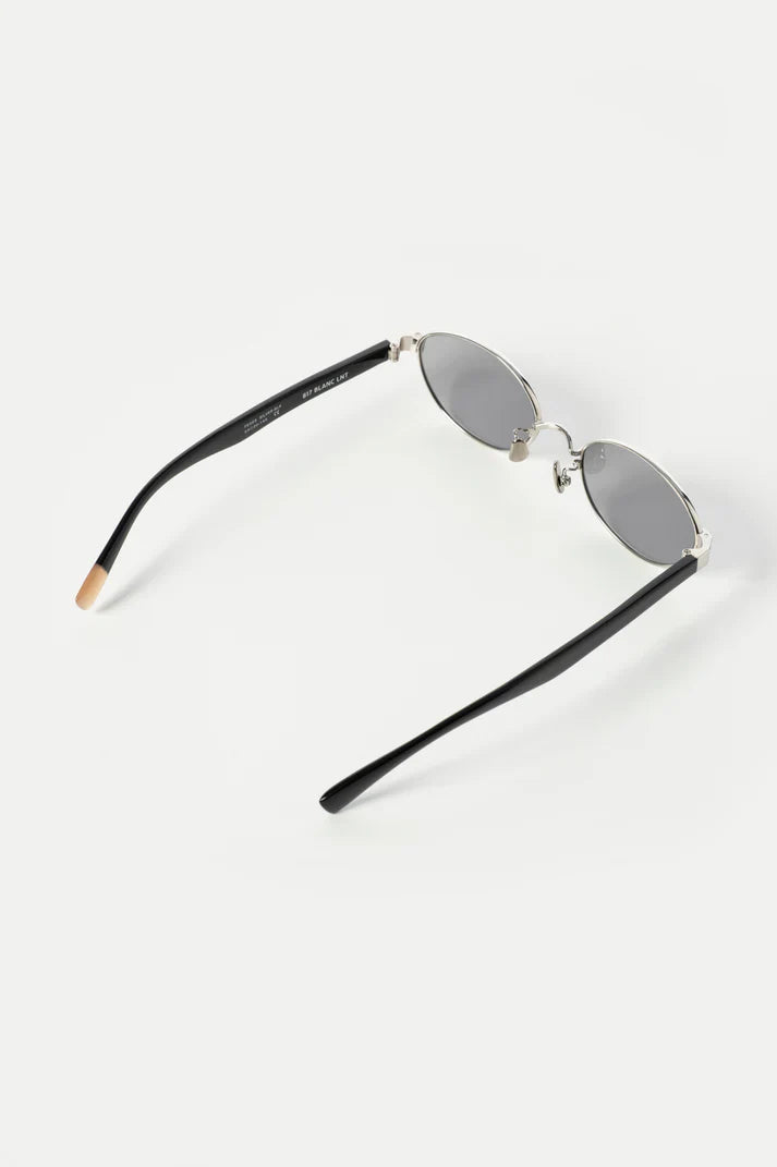 BLANC METAL OVAL SUNGLASSES -BLACK- – THEMARKET
